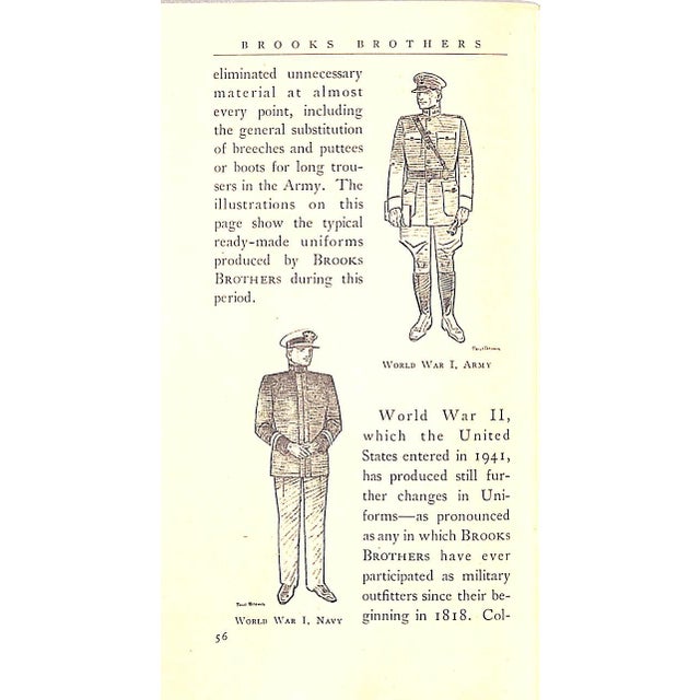 "Brooks Brothers: One Hundred Twenty-Five Years 1818-1943" For Sale - Image 10 of 14