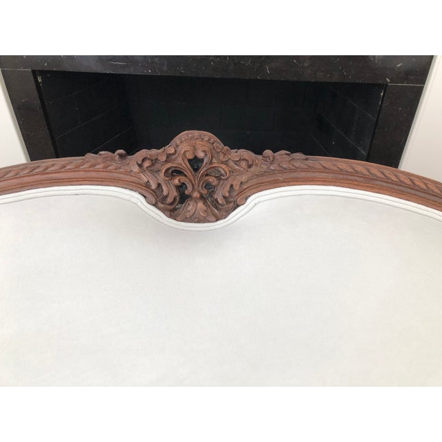 French Victorian Louis XV Style Late 19th Century Sofa For Sale - Image 3 of 3