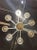 Modern Gold Murano Glass Chandelier With 8 Arms For Sale - Image 4 of 6