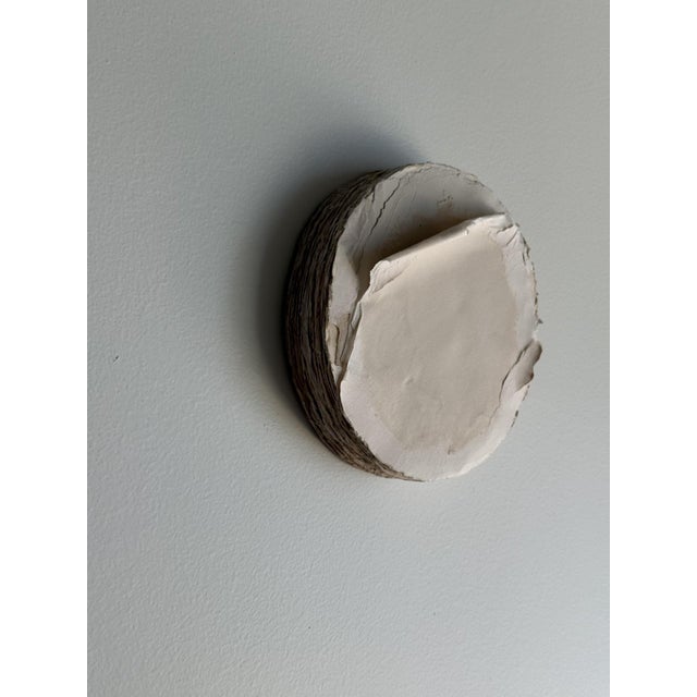 Silvia De Marchi, Tondo Tinto — Sculptural Paper Relief, Contemporary Wall Art For Sale - Image 4 of 6