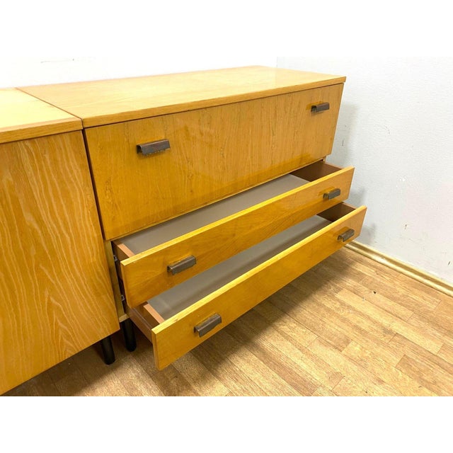 Vintage Czech Sideboard, 1960s, Set of 2 For Sale - Image 10 of 12