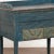Antique 1850 Swedish Blue Painted Side Table Nightstand With Hidden Storage For Sale In Dallas - Image 6 of 12