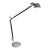 Classic Modern Vintage Artemide Toloemo Table Lamp in Silver Gray Designed by Michelle De Lucchi For Sale