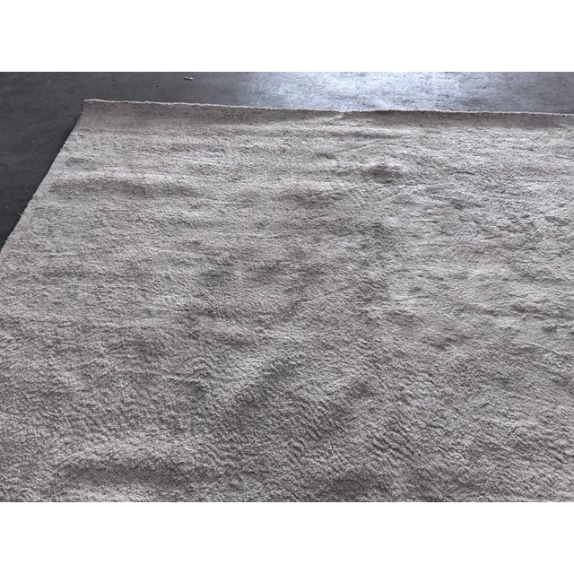 8ft2in × 8ft2in Rodolfo Dordini for Minotti Wool + Silk Area Rug For Sale - Image 10 of 12