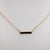 Natural Zambian Emerald Necklace in Solid 14k Gold – 2mm Round Green Emerald Gem For Sale In Columbus - Image 6 of 7