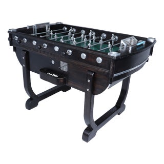 French Oak Coin-Operated Table Football Baby Foot Table, 1929 For Sale