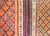 Orange Early 20th Century Persian Qazvin Kilim Rug For Sale - Image 8 of 15
