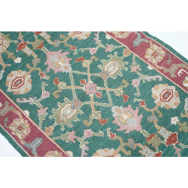 Textile Sumak Runner 2'7'' X 8' For Sale - Image 7 of 10