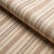 Schumacher Schumacher Lightfoot Stripe Fabric in Coffee For Sale - Image 4 of 4