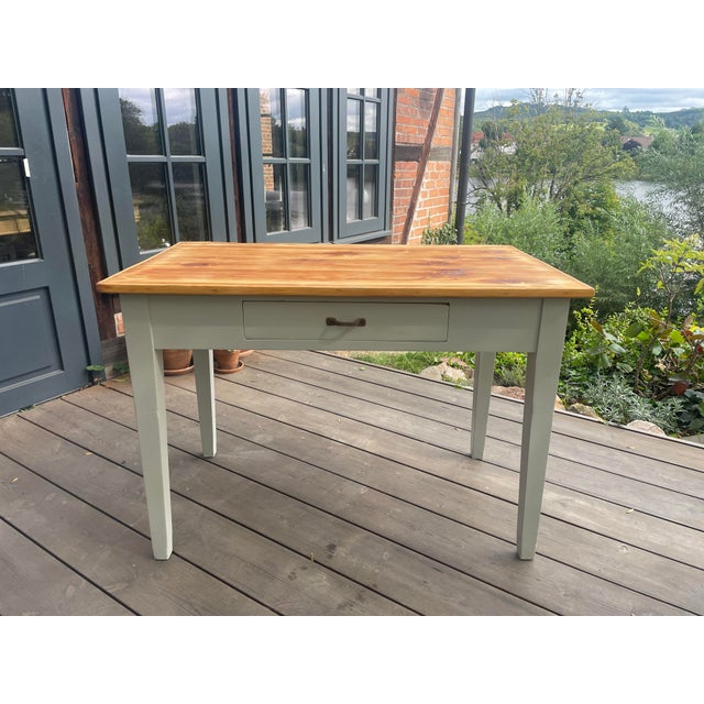 Antique Table in Fir, 1890s For Sale - Image 5 of 11