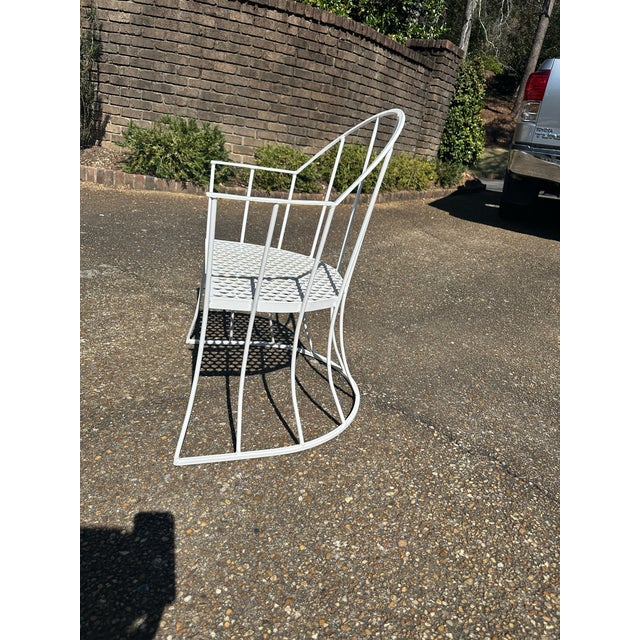 1960s 1960s Mid-Century Modern Patio Chairs - Set of 4 For Sale - Image 5 of 10