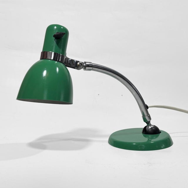 Vintage Swedish Table Lamp from Bröderna Malmströms Metallvarufabrik, 1950s For Sale - Image 6 of 13