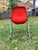 Set of 6 Vintage Herman Miller Eames DSS Fiberglass Stacking Chairs – Poppy Red (1960s, Zeeland Mi) For Sale - Image 9 of 12