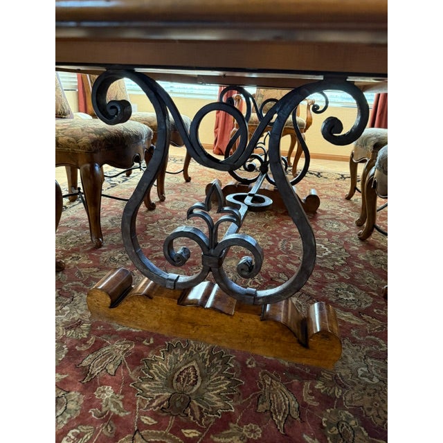 2000 - 2009 Century Furniture 9-Piece "Casa Collection" Dining Set - Table & 8 Verona Chairs For Sale - Image 5 of 15