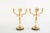 Metal Mid 19th Century Gilt Bronze / Marble Base Three Arms Candelabras - a Pair For Sale - Image 7 of 13