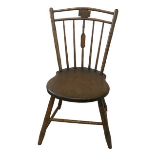 1700’s New England Federal Windsor Country Chair For Sale