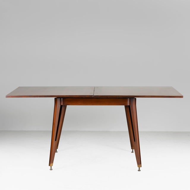 Mid-Century Extendable Wooden Table, 1950s For Sale - Image 18 of 18