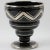 1930s Art Deco Silver Overlay and Black Ceramic Vase by Ceram France, 1930s For Sale - Image 5 of 8