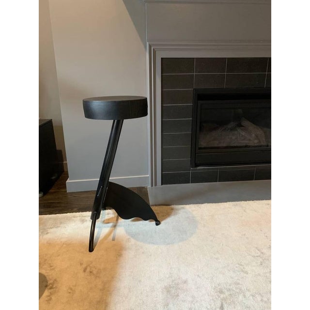 Postmodern Sculptural Base Zeus Maurizio Peregalli Postmodern Memphis Platform Stool Table New 1996 For Sale - Image 3 of 10