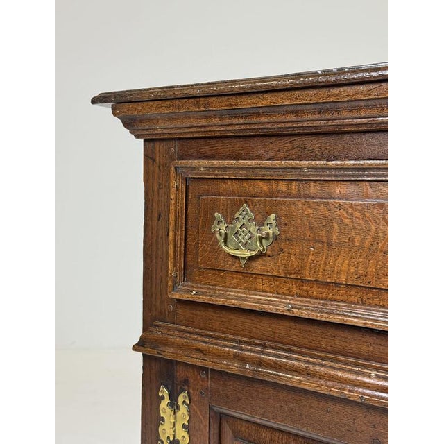 English Oak Sideboard, 1720s For Sale - Image 15 of 18
