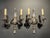 1900s Caldwell Silver Plated Engraved Sconces For Sale - Image 9 of 9
