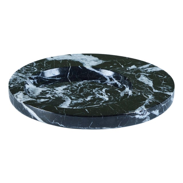 Nero Marquina Marble Dish For Sale