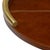 Genuine leather with contrast stitching and plated metal handles is refined luxury. Whether serving cocktails or breakfast...