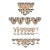 Mid 20th Century Set of Salviati Murano Italian Art Glass Venetian Stemware & Bowls - 48 pcs For Sale