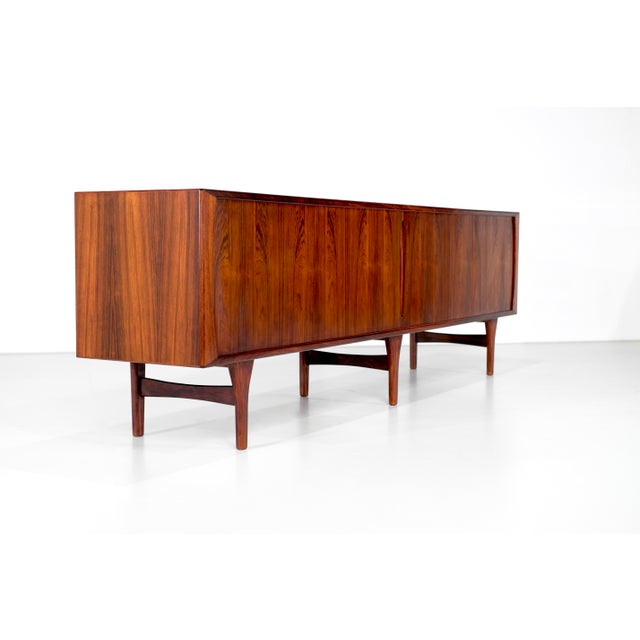 Bruno Hansen Sideboard attributed to Henning Kjaernulf for Bruno Hansen, Denmark, 1960s For Sale - Image 4 of 18