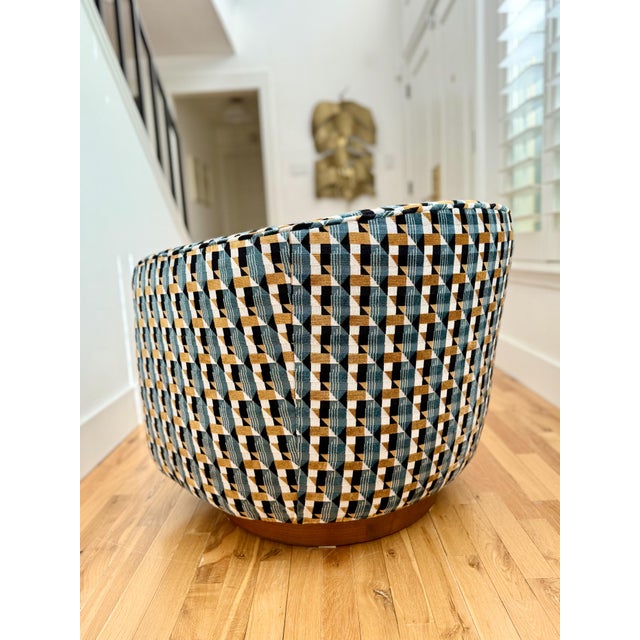 Milo Baughman for Thayer Coggin 1960s Roxy Chair Attributed to Milo Baughman for Thayer Coggin For Sale - Image 4 of 9