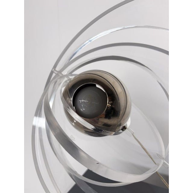 Satellite Table Lamp by Yonel Lebovici, 1969 For Sale - Image 4 of 7