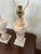 Rustic European Vintage Marble Table Lamps a Pair For Sale - Image 3 of 12