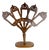 Antique Victorian Folding Photo Frame Stand in Walnut, 1890s For Sale