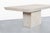 1980s 1980s Italian Modernist Travertine Dining Table For Sale - Image 5 of 12