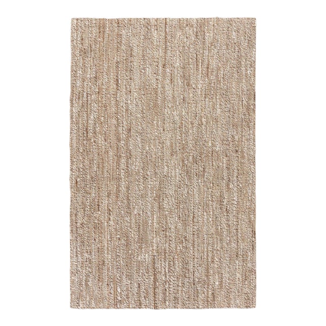 Newport Jute Natural Ivory Rug - 5 X 8 For Sale