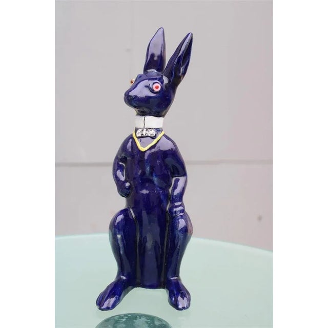 Ceramic Italian Blue Cobalto Ceramic, 1960s For Sale - Image 7 of 8