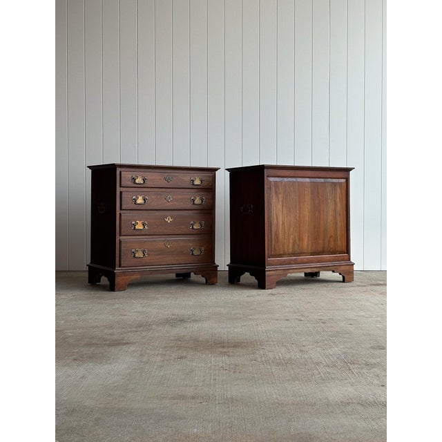 Pair of Vintage Pennsylvania House Nightstand Chests, C. 1960s For Sale - Image 9 of 17