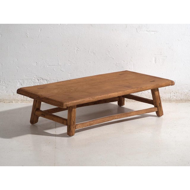 Antique Pine Low Table For Sale - Image 9 of 10