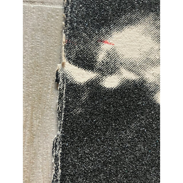 Rare Rupert Jasen Smith Large Original Screenprint With Diamond Dust, Signed, #7/25, 1981 For Sale - Image 12 of 14