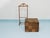 A beautiful authentic mid-century modern cube-shaped stool, pouf, or ottoman / footrest from the 1970s, produced by the...