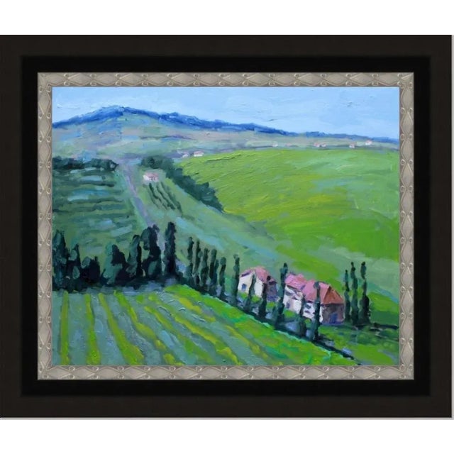 Contemporary Tuscan Landscape Plein Air Oil Painting For Sale In Reno/Lake Tahoe - Image 6 of 12