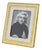 Christian Dior White and Gilded Ceramic Picture Frame, circa 1980 For Sale
