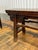 Wood 19th Century Chinese Red Lacquer Elm Spring Bench With Ruyi Spandrels For Sale - Image 7 of 9