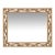 Vintage Italian Baroque Style Large Rectangular Wall Mirror For Sale