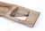 Rustic 19th Century Hand-Carved Wood Double Trough in Distressed Style For Sale - Image 3 of 8