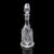 Vintage Port Decanter, English, Glass, Silver Label, Spirit Bottle, Mid Century For Sale - Image 6 of 12