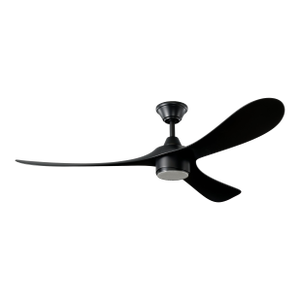 Linari Aerocurve Led Ceiling Fan - Black Finish