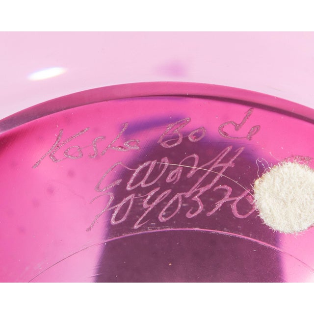 Kosta Boda Goran Warff Kosta Boda Pink “Sound” Vase For Sale - Image 4 of 6