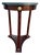 Mid 20th Century Regency Style Marble Pedestal Side Table For Sale