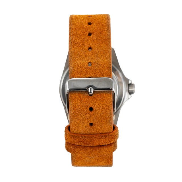 Metal Vintage Rolex Submariner Date 40mm 1680 Brown Buttery Yellow Lume Steel Watch For Sale - Image 7 of 12